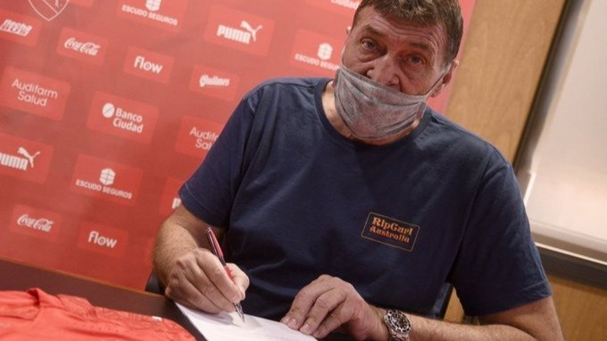 Comenzó el tercer ciclo de Falcioni al frente del Rojo de Avellaneda